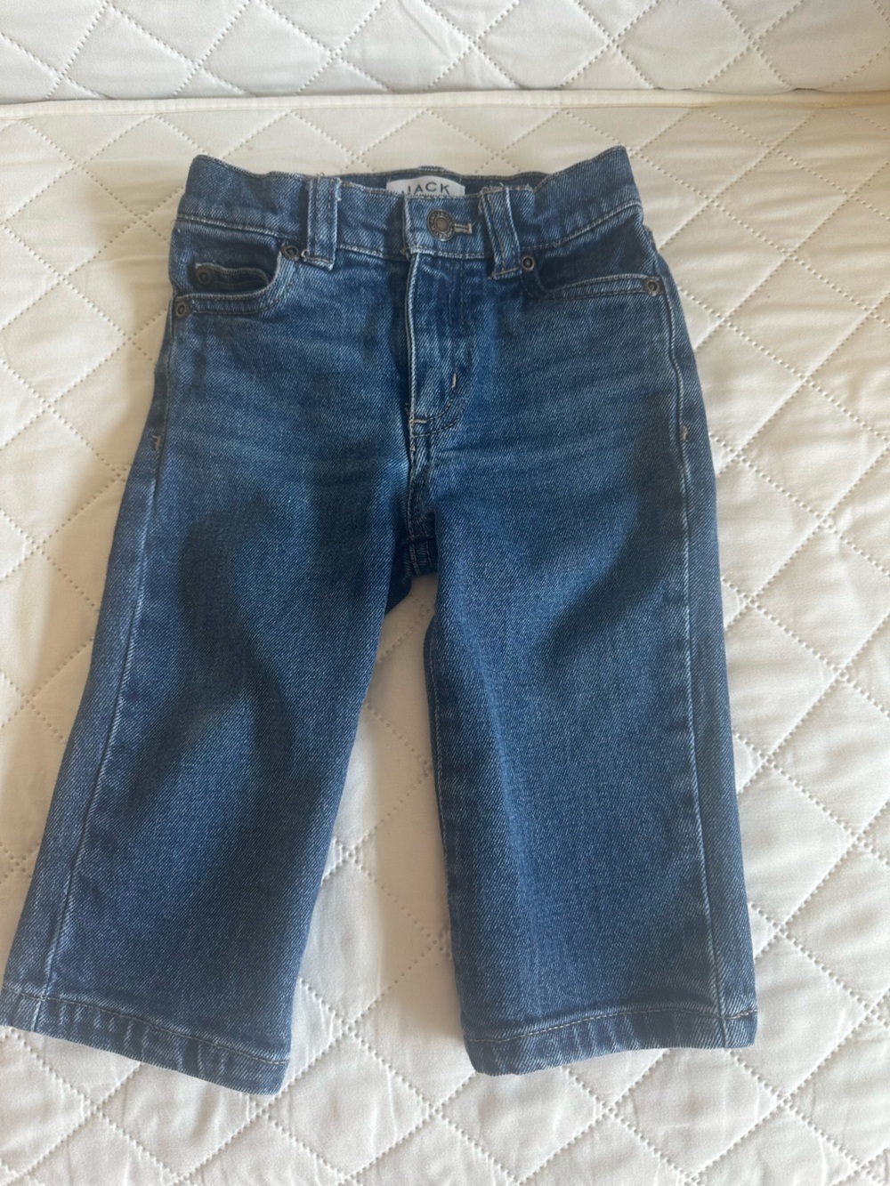 Janie and Jack Dark Blue Kids Denim Jeans